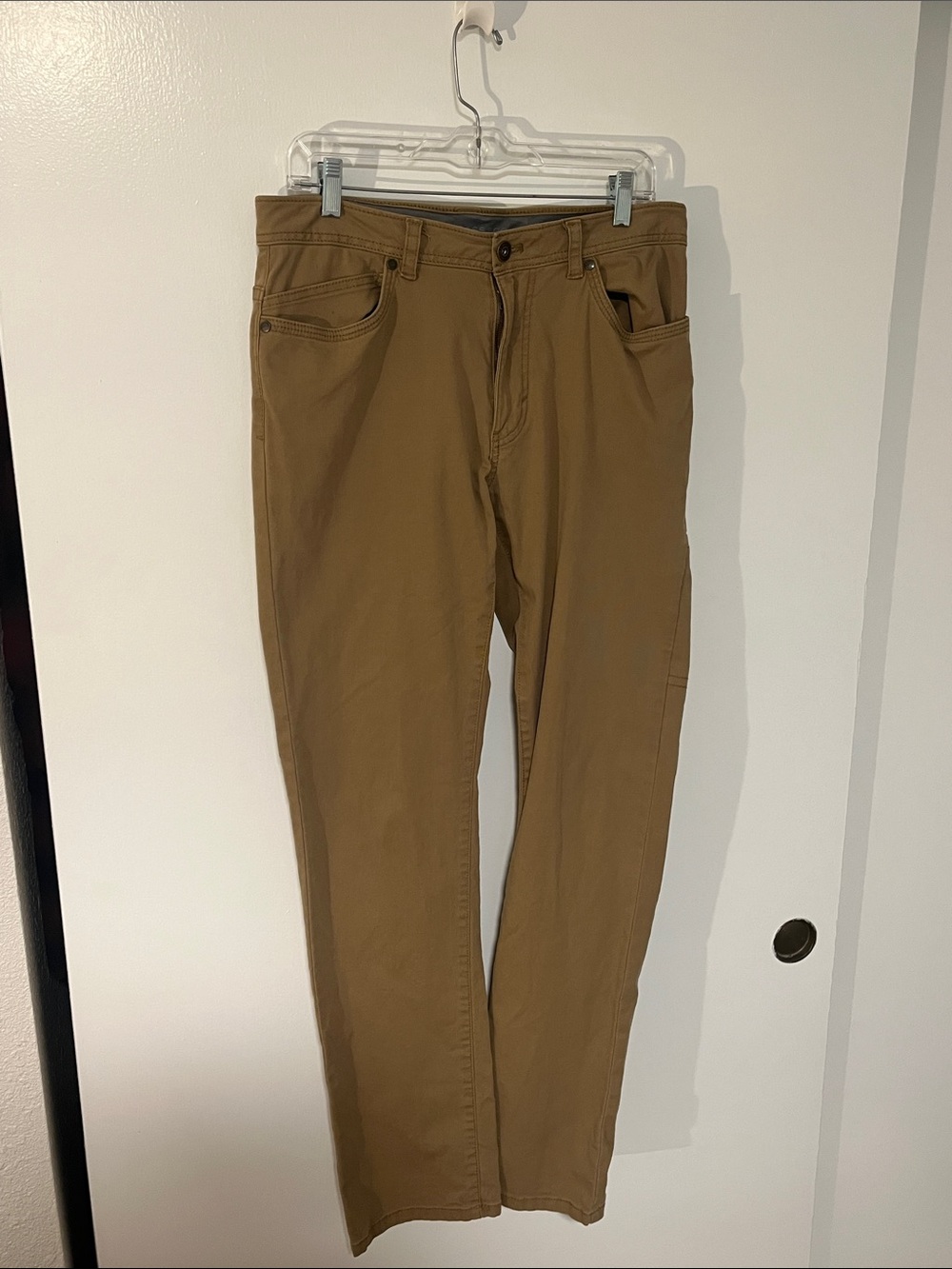 G.H. Bass & Co. Brown Straight-Leg Chinos